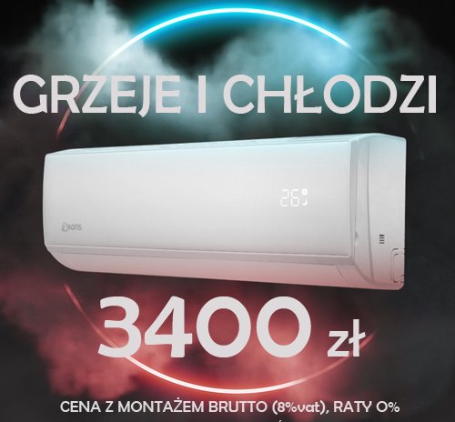 Klimatyzacja za 3400 zł